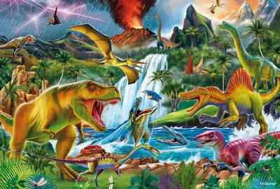 Image de Schmidt Les fascinants géants préhistoriques 200 pièces