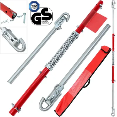 Produktbild von DEUBA® Abschleppstange 3tlg. inkl. Dämpfung 2000 kg Zugkraft Süd  inkl. Tasche PKW Abschleppseil