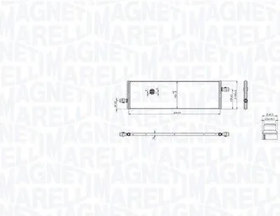 Produktbild von MAGNETI MARELLI 350213217100 Kühler Wasserkühler Motorkühler für TESLA Model 3 (5YJ3)