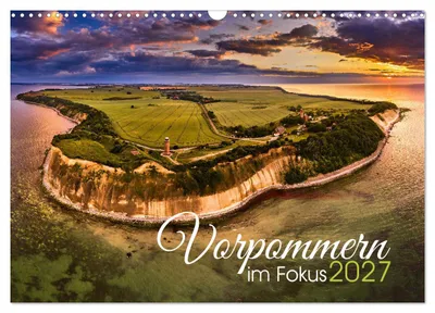 Produktbild von Vorpommern im Fokus (Wandkalender 2027 DIN A3 quer), CALVENDO Monatskalender