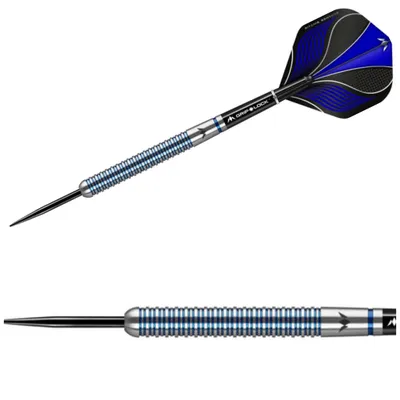Produktbild von Mission | Ritchie Edhouse | Steeldarts | 90% Tungsten | 21 g | Blau Silber | Dartpfeile Set