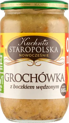 Obrázok produktu pre Zupa grochowa Kucharek 660 g
