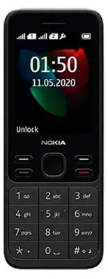 Produktbild von Nokia 150, Balken, Dual-SIM, 6,1 cm (2.4"), Bluetooth, 1020 mAh, Schwarz