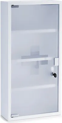 Obrázek produktu pro Zeller 18122 Med.schrank 30x12x60 Met. weiß