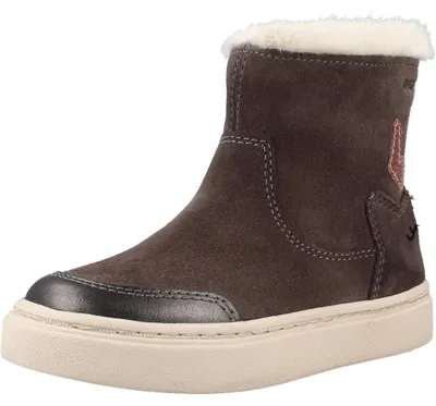 Productafbeelding van Geox Nashik Kinderschuhe Mädchen Winterstiefel Stiefel Grau Freizeit