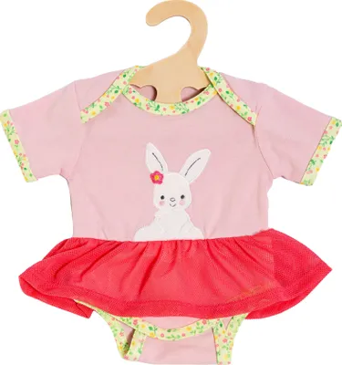 Produktbild von Heless Body mit Tutu  Bunny Lou Gr.28-35cm, für Puppen und Plüschtiere, hochwertige Applikation, mit, Klettverschluss für einfaches An- und Ausziehen,, ab 18 Monaten,, Heless