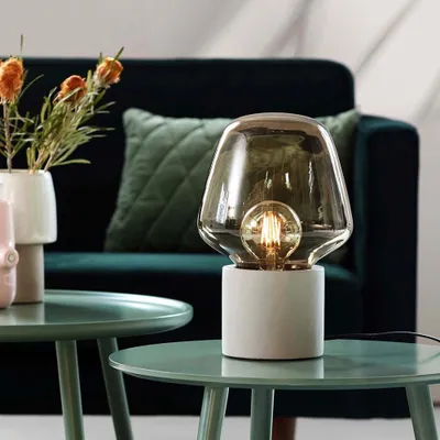 Immagine prodotto di Nordlux lampada da tavolo Christina grigio chiaro, colore fumo