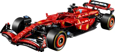 Produktbild von LEGO Technic Ferrari SF-24 F1 Rennauto - Modellauto für Erwachsene - Formel 1 Set zum Sammeln - V6-Motor, Getriebe, Lenkung und DRS im Maßstab 1:8 - Geschenk für Fans von Motorsport & Rennwagen 42207