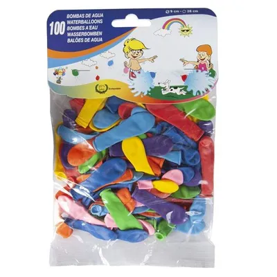 Obrázok produktu pre Vodné balóniky - Ø = cca 8 cm - 100 kusov