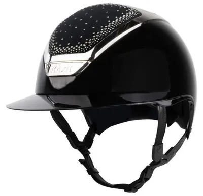 Produktbild von Kask Reithelm STAR Lady Pure Shine black/black graphite  In-Out Diamond, Größe:56