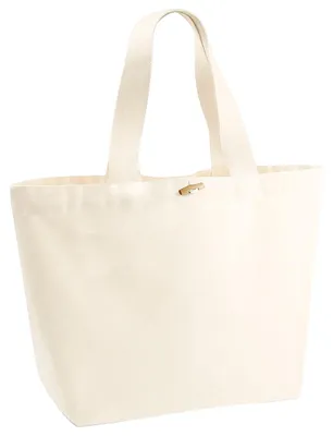Image de Sac à provisions Westford Mill Organic Marina XL FK987 (taille unique) (naturel)