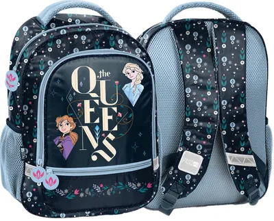 Image de Sac à dos scolaire DISNEY FROZEN, cartable, sac à dos La Reine des neiges pour filles