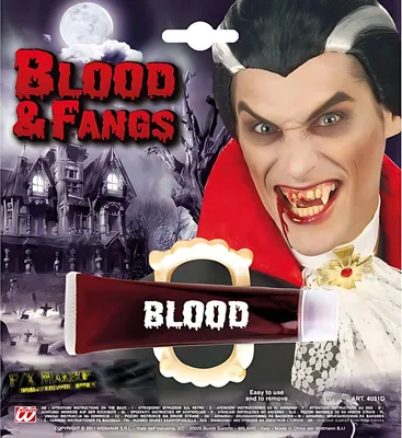 Produktbild von WIDMANN S.R.L. Dracula-Set, Kunstblut u. Draculazähne