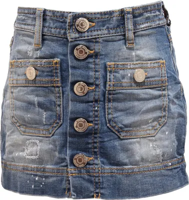 Produktbild von 3916T gonna bimba DSQUARED2 Jeansrock blu denim kid