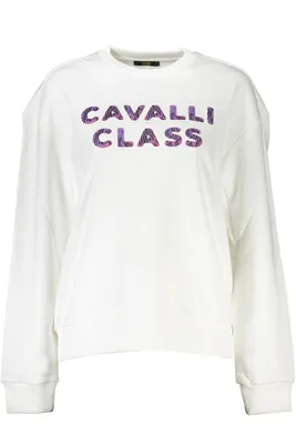Immagine prodotto di CAVALLI CLASS SWEATSHIRT SENZA CHIUSURA A CERNIERA DONNA BIANCO : Colore - Bianco, Taglia - XS Taglia: XS Colore: Bianco