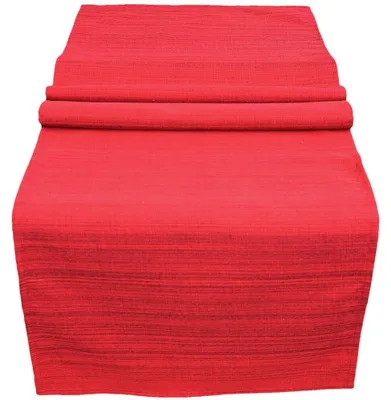 Produktbild von Outdoor Tischläufer rot rechteckig 140x40 cm abwaschbar