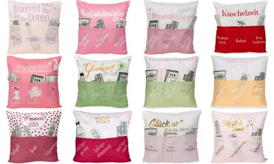Produktbild von HERGO Sofahelden Kissen "Mamakissen"