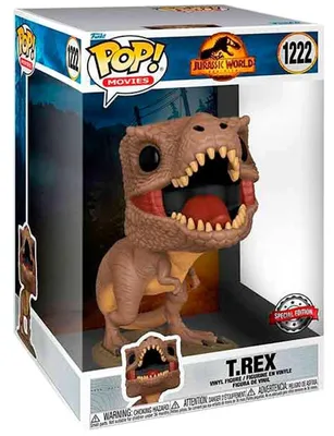 Productafbeelding van Funko Pop! Jurassic World 3: Dominion - T-Rex #1222, extra groot (10 inch), exclusief model