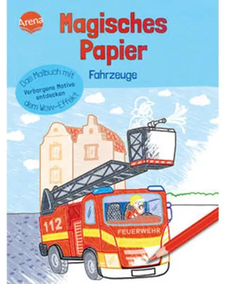 Obrázok produktu pre Kúzelný papier? Maľovanky s efektom wow? Vozidlá
