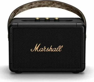 Produktbild von Marshall KILBURN II Black & Brass Bluetooth-Lautsprecher