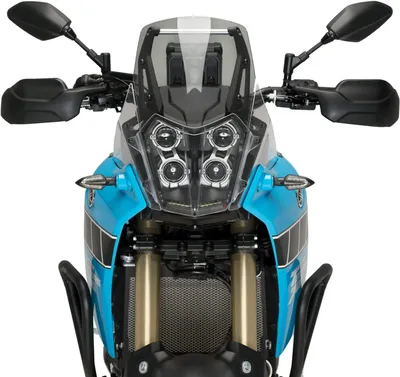 Obrázek produktu pro PUIG sportovní clona kouřová čirá 240x250mm pro Yamaha
