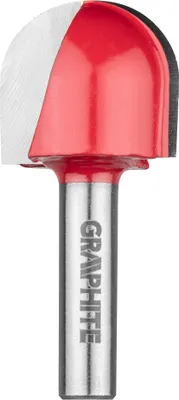 Obrázek produktu pro GRAPHITE fréza s dlouhou drážkou ve tvaru U, TCT, průměr vrtání 6,35/12,7/25,4 mm, pracovní délka 15,5/19,6/22,5 mm, průměr stopky 8 mm, pro masivní dřevo, MDF, dřevotřísku, překližku (25,4 x 22,5 x 8 mm)
