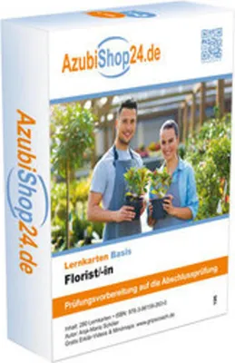 Image de AzubiShop24.de Basis-Lernkarten Florist/-in