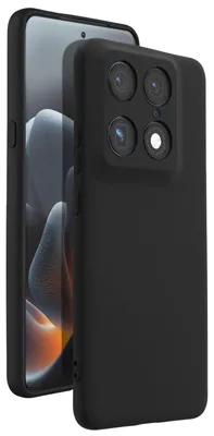 Produktbild von Avizar, Hülle für Motorola Signature aus weichem rutschfestem Silikon, Schwarz