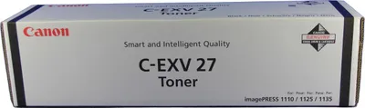 Image de Canon C-EXV 27 - Noir - original - cartouche de toner - pour imagePRESS 1110P, 1110S, 1125P, 1135P (32CANCEXV27BK)