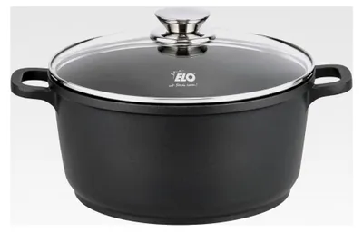 Produktbild von Kochtopf ALUCAST D 24 cm grau Universaltopf Suppentopf Bratentopf