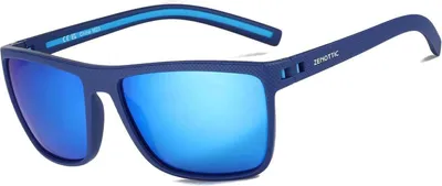 Immagine prodotto di Occhiali da sole polarizzati da uomo con montatura TR90 e lenti blu con protezione UV400