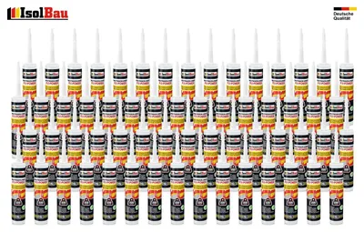 Produktbild von Isolbau Montagekleber FIX-POWER Baukleber 60 x 300ml Styroporkleber weiß 200kg / 10cm