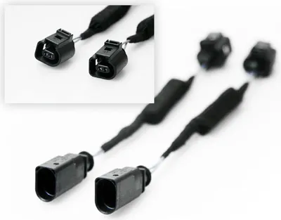 Zdjęcie produktu dla Oryginalny adapter Kufatec oświetlenia tablicy rejestracyjnej LED do VW Golf 5 6 7 / Polo 6R