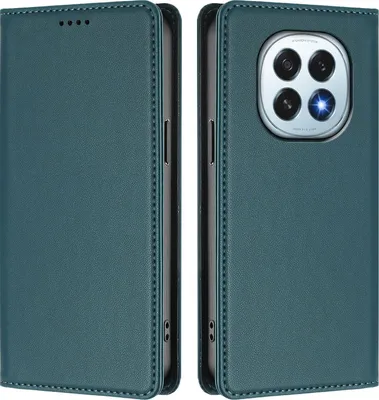 Obrázek produktu pro Kožené pouzdro pro Oppo F29, magnetické flipové pouzdro zPolyuretankůže se stojánkem Zelená