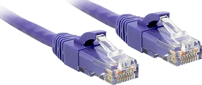 Produktbild von LINDY Patchkabel Cat6 U/UTP violett 7.50m