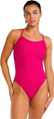 Image de Tyr Durafast Elite Trinityfit Lapped Swimsuit Pink 28 Women's Pink 28
