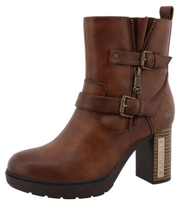 Zdjęcie produktu dla Buty za kostkę Mustang imitacja skóry /tekstylia