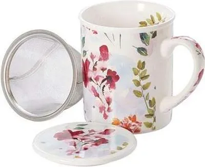 Produktbild von Kräuterteetasse Elfie 0,25 l 3-teilig mit Edelstahlsieb