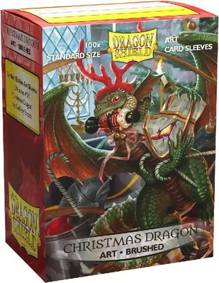 Immagine prodotto di ART12051 - Custodia protettiva artistica per biglietti: Classic - Drago di Natale 2020 (100 pz.)