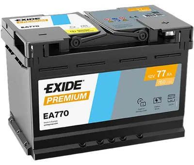 Image de EXIDE Batterie de démarrage "Premium" 30 % ext "EA770