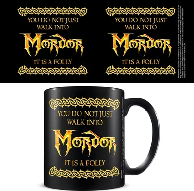 Produktbild von Tasse Lord of the Rings 315ml - Koloriert - Spülmaschine