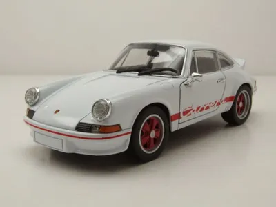 Produktbild von Welly 24086W Porsche 911 Carrera RS 2.7 1973 weiß 1:24