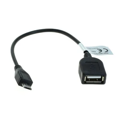 Produktbild von OTB Adapterkabel Micro-USB OTG (USB On-The-Go) für Smartphones, Tablets und Camcorder