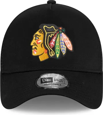 Produktbild von New Era Mesh A-Frame Trucker Cap - NHL Chicago Blackhawks