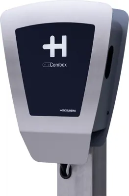 Produktbild von Heidelberg Combox Ladestation Steuerung grau vernetzt bis zu 16 Wallboxen