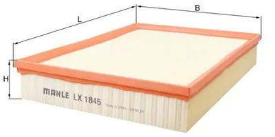 Obrázek produktu pro Vzduchový filtr KNECHT LX 1845