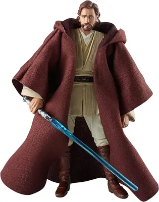 Immagine prodotto di Hasbro Star Wars Episodio II Collezione Vintage Action Figure 2022 Obi-Wan Kenobi 10 cm