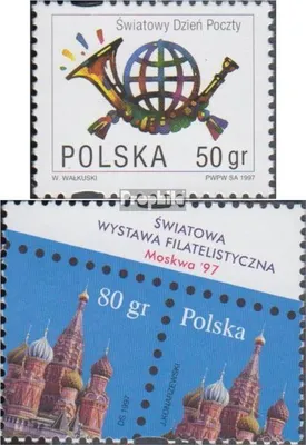 Produktbild von Briefmarken Polen 1997 Mi 3676,3677 (kompl.Ausg.) postfrisch Weltposttag