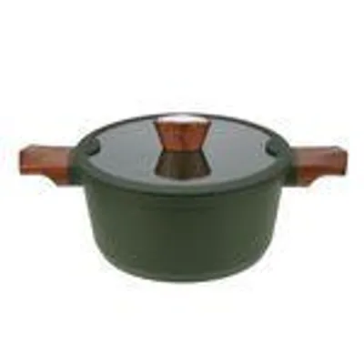 Obrázok produktu pre Resto Kitchenware 93703, 4,6 L, Kolo, Zelená, Hliník, Drevo, Bakelit