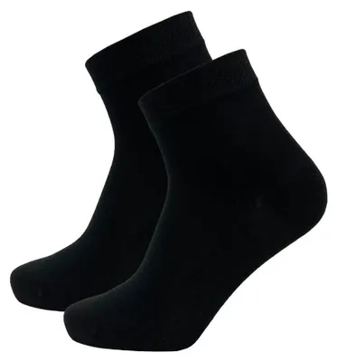 Obrázok produktu pre Ponožky Quarter z Lyocelu – 2 páry – čierne – 39–42